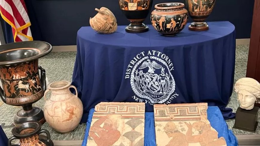 Spojené štáty vrátili Taliansku veľké množstvo ukradnutých artefaktov